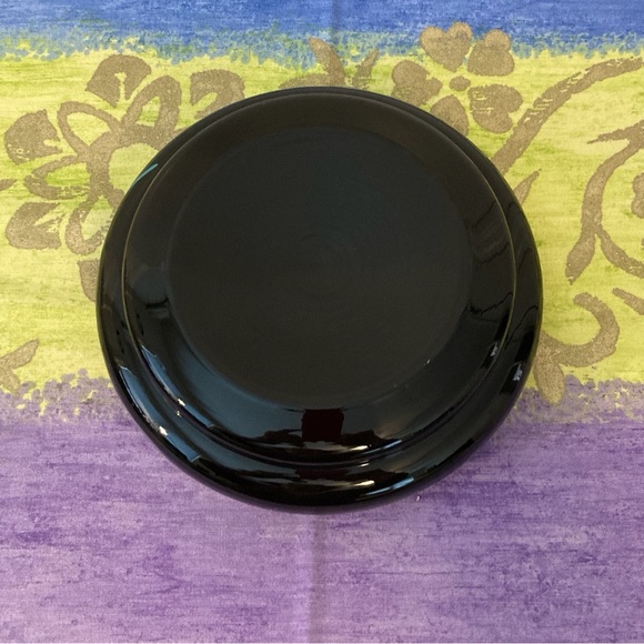 Vintage Black Ashtray with Dragonfly In Turquoise & Gold - Picture 6 of 6